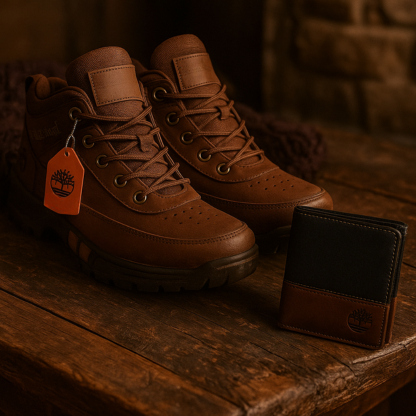 BOTAS TÁCTICAS PARA HOMBRE + REGALO DE BILLETERA DE CUERO