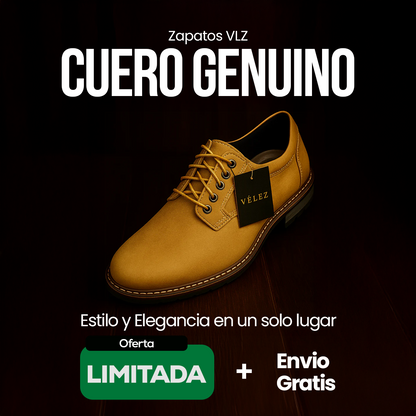 ZAPATOS VLZ CUERO GENUINO PARA HOMBRE